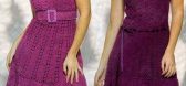 Yazlık Örgü Bayan Elbise Modelleri